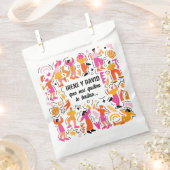 Boda Festivalera - Baile Disco - Naranja y Rosa Geschenktütchen (Ausgeschnitten)