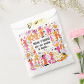 Boda Festivalera - Baile Disco - Naranja y Rosa Geschenktütchen (Versiegelt)