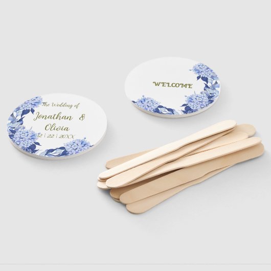 Boda floral morado de primavera con ducha dulce fächer (Non-assembled)