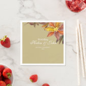 Boda Otoñal Serviette (Beispiel)