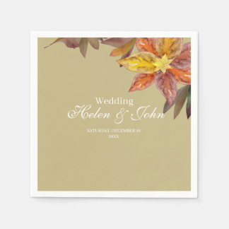 Boda Otoñal Serviette