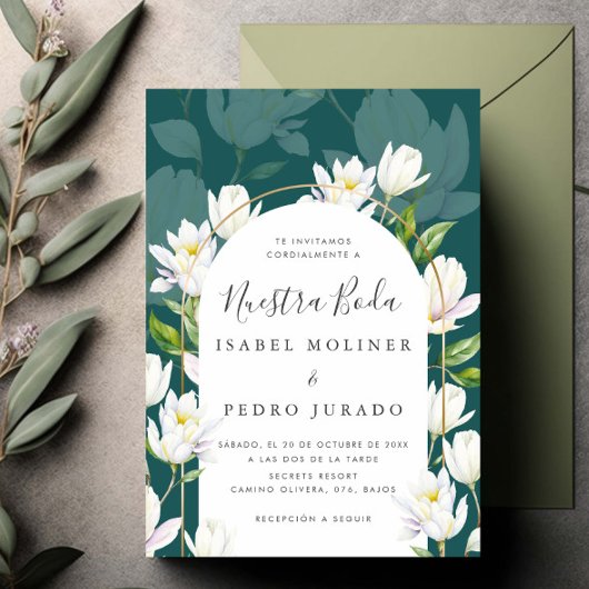 Boda Wedding Einladung