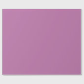 Bodacious Lilac Dusty Pink Trendy Solid Color Geschenkpapier (Flach)