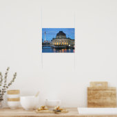 Bode-Museum und Fernsehturm in Berlin Poster (Küche)
