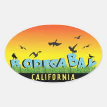 Bodega Bay Autoaufkleber