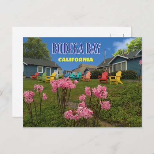 Bodega Bay  Bodega Harbor Inn Postcard Postkarte (Vorne/Hinten)
