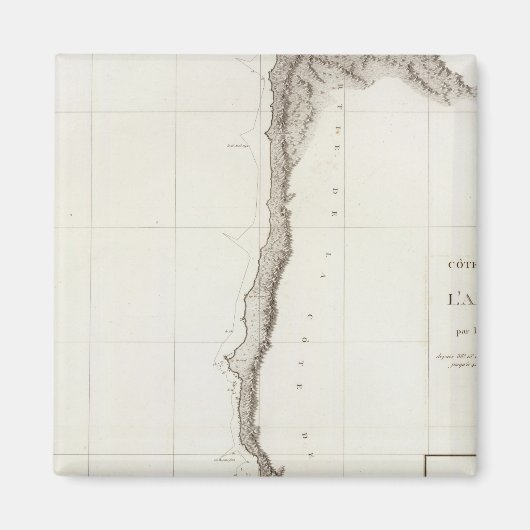 Bodega Bay California bis Cape Lookout Oregon Magnet (Vorne)