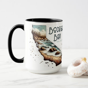 Bodega Bay California Souvenir-Geschenk Tasse