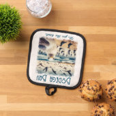 Bodega Bay California Souvenir-Geschenk Topflappen (Oben Unten)