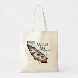 Bodega Bay California Souvenir-Geschenk Tragetasche