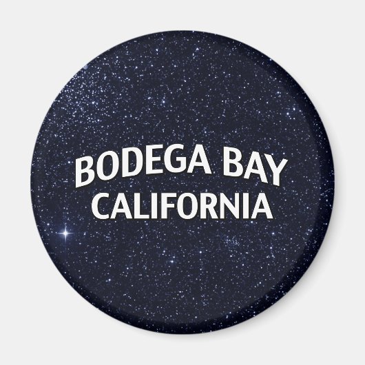 Bodega Bay Kalifornien Magnet (Vorne)