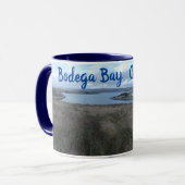 Bodega Bay, Kalifornien Panorama-Tasse Tasse (Vorderseite Links)