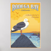 Bodega Bay Kalifornien Poster (Vorne)