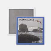Bodega Bay-Magnet Magnet (Vorderseite/Rückseite)