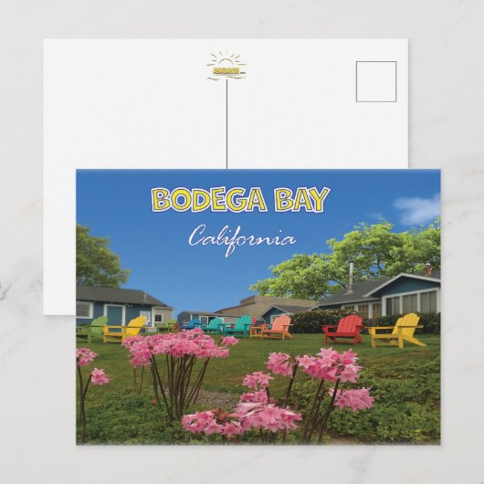 Bodega Bay Postcard Postkarte (Vorne/Hinten)