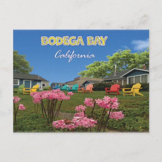 Bodega Bay Postcard Postkarte (Vorderseite)