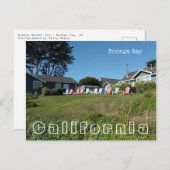Bodega Bay Postkarte (Vorne/Hinten)