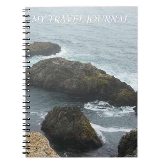 BODEGA BAY REISE JOURNAL NOTIZBLOCK (Vorderseite)