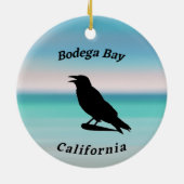 Bodega Bay Souvenir Keramik Ornament (Hinten)