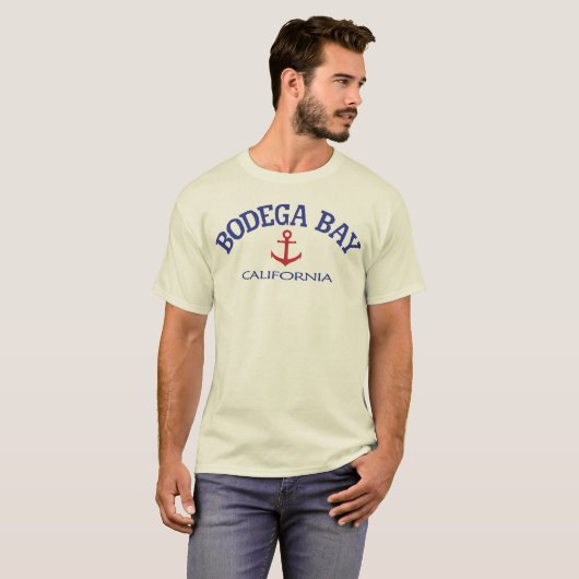 Bodega Bay Tan T-Shirt (Vorne ganz)