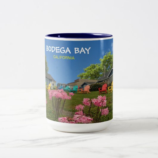Bodega Bay-Tasse Zweifarbige Tasse (Mittel)