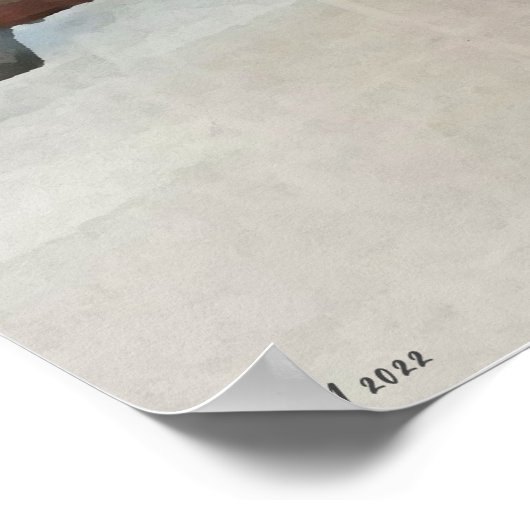 Bodega Cat Poster (Ecke)