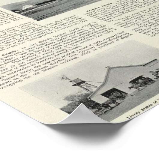 Bodega, Kalifornien Poster (Ecke)