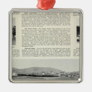 Bodega, Kalifornien Silbernes Ornament