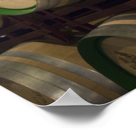 Bodega Marques de Riscal Weinkeller Poster (Ecke)