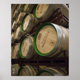 Bodega Marques de Riscal Weinkeller Poster
