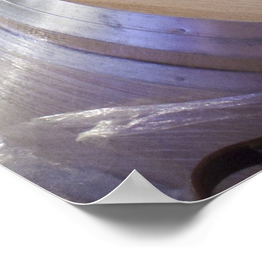 Bodega Marques de Riscal Weinkeller Poster (Ecke)