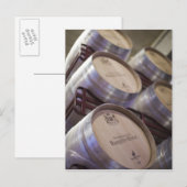 Bodega Marques de Riscal Weinkeller Postkarte (Vorne/Hinten)