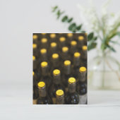 Bodega Marques de Riscal Weinkellerei, Weinflasche Postkarte (Stehend Vorderseite)