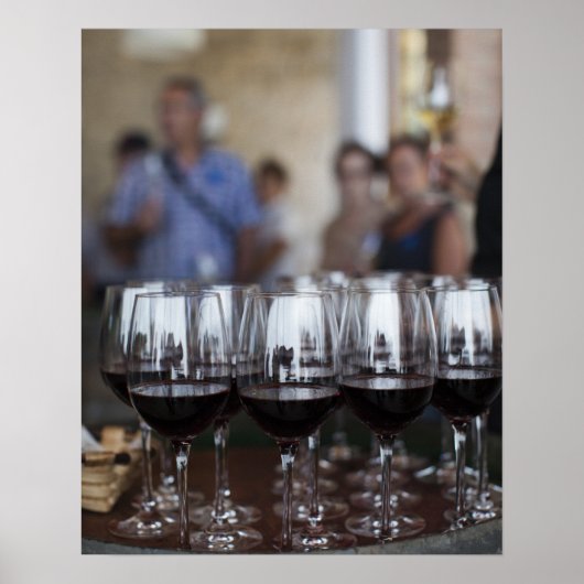 Bodega Marques de Riscal Weinkellerei, Weinprobe Poster (Vorne)