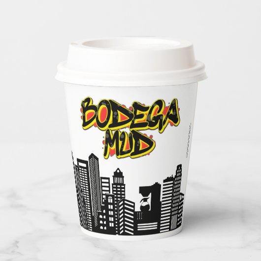 Bodega Mud Coffee Cup Pappbecher (Rückseite)