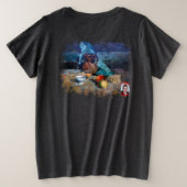 Bodegón a espátula große größe T-Shirt (Design Rückseite)