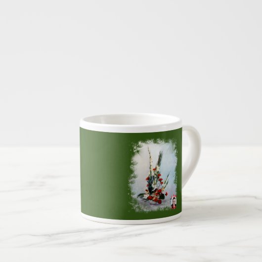 Bodegón de flores espressotasse (Vorderseite Rechts)