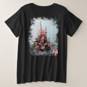 Bodegón de flores große größe T-Shirt (Design Rückseite)