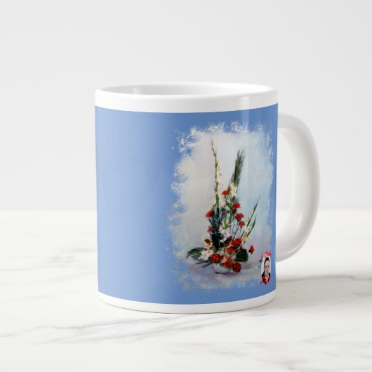 Bodegón de flores Jumbo-Tasse (Vorderseite Rechts)