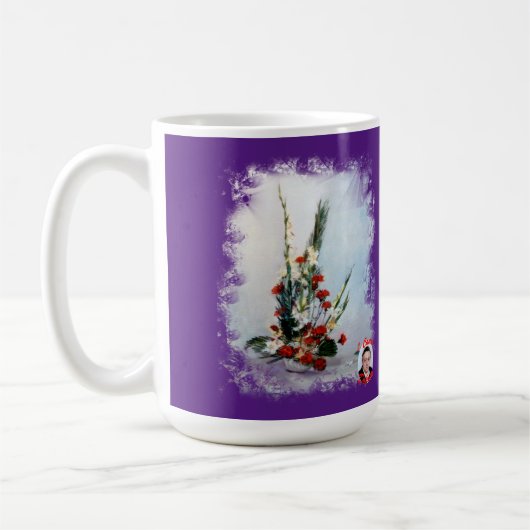 Bodegón de flores kaffeetasse (Links)