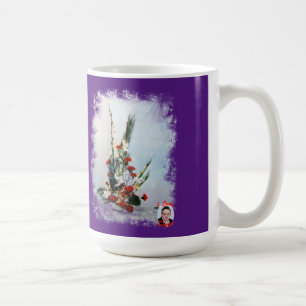 Bodegón de flores kaffeetasse