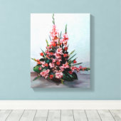 Bodegón de flores leinwanddruck (Insitu (Holzboden))