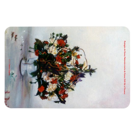 Bodegón de flores magnet (Horizontal)