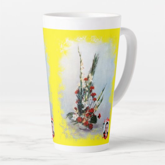 Bodegón de flores milchtasse (Rechte Ecke)