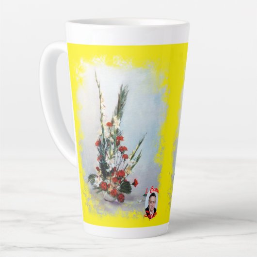Bodegón de flores milchtasse (Linke Ecke)