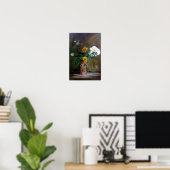 Bodegón de flores poster (Heimbüro)