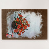 Bodegón de flores puzzle (Horizontal)