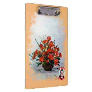 Bodegón de flores/Stillleben der Blume Klemmbrett