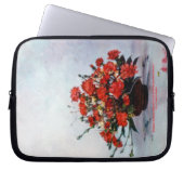 Bodegón de flores/Stillleben von Blume Laptopschutzhülle (Vorderseite)