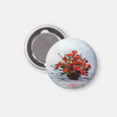Bodegón de flores/Stillleben von Blume Magnet (Vorderseite/Rückseite)